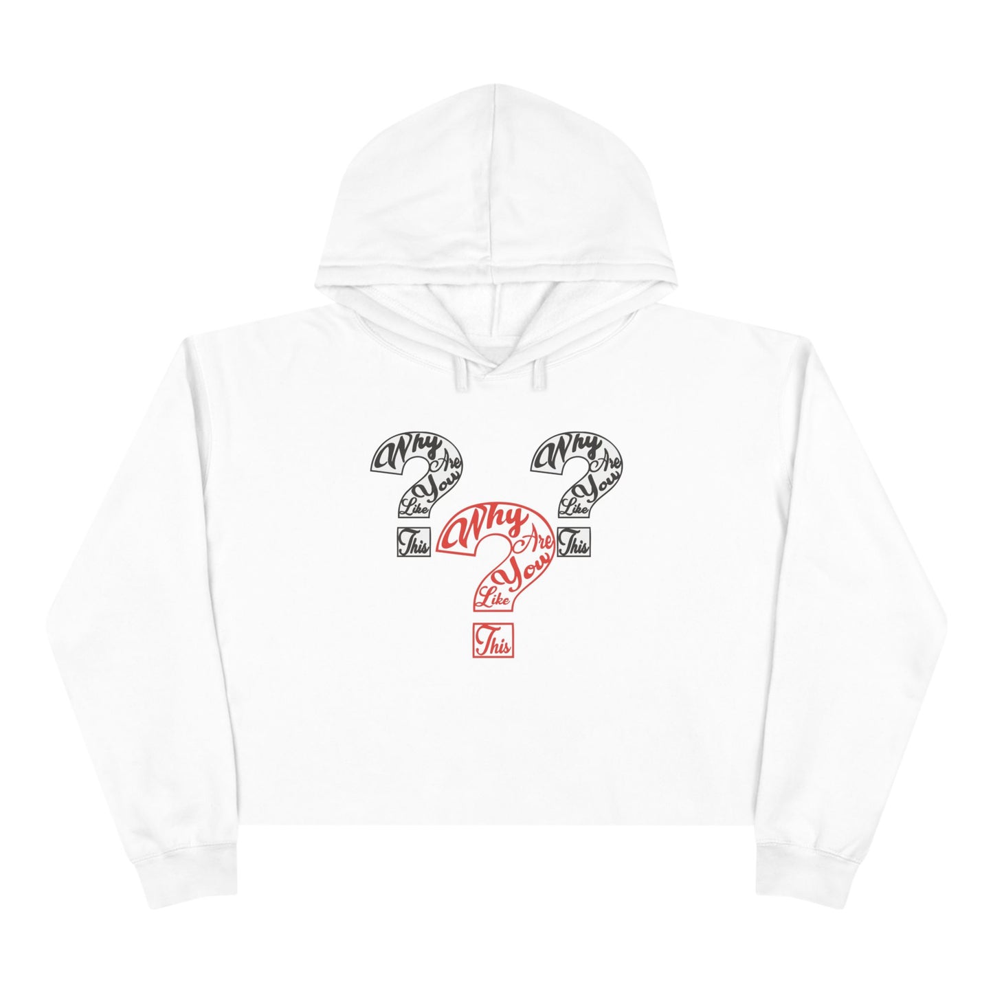 Women's Crop WAYLT Hoodie Fire 3