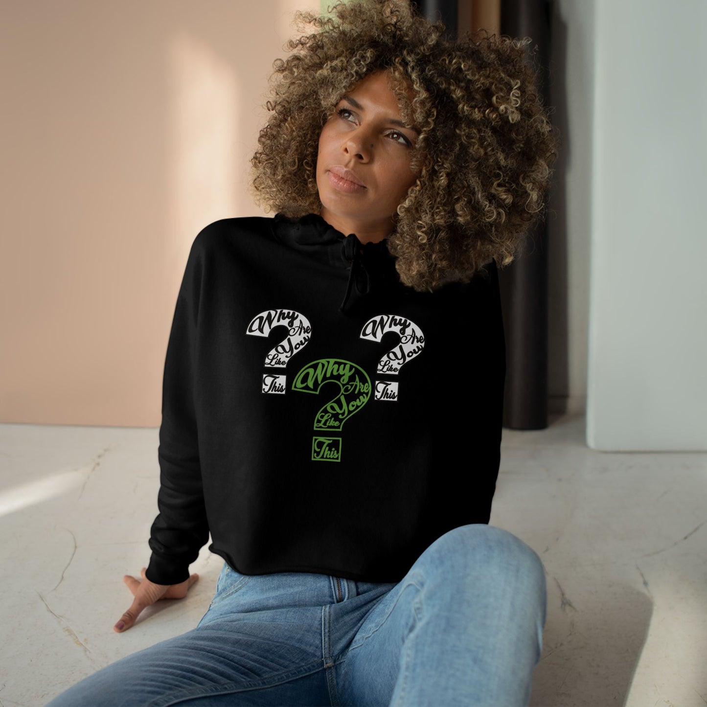 Women's Crop WAYLT Hoodie Apple 3