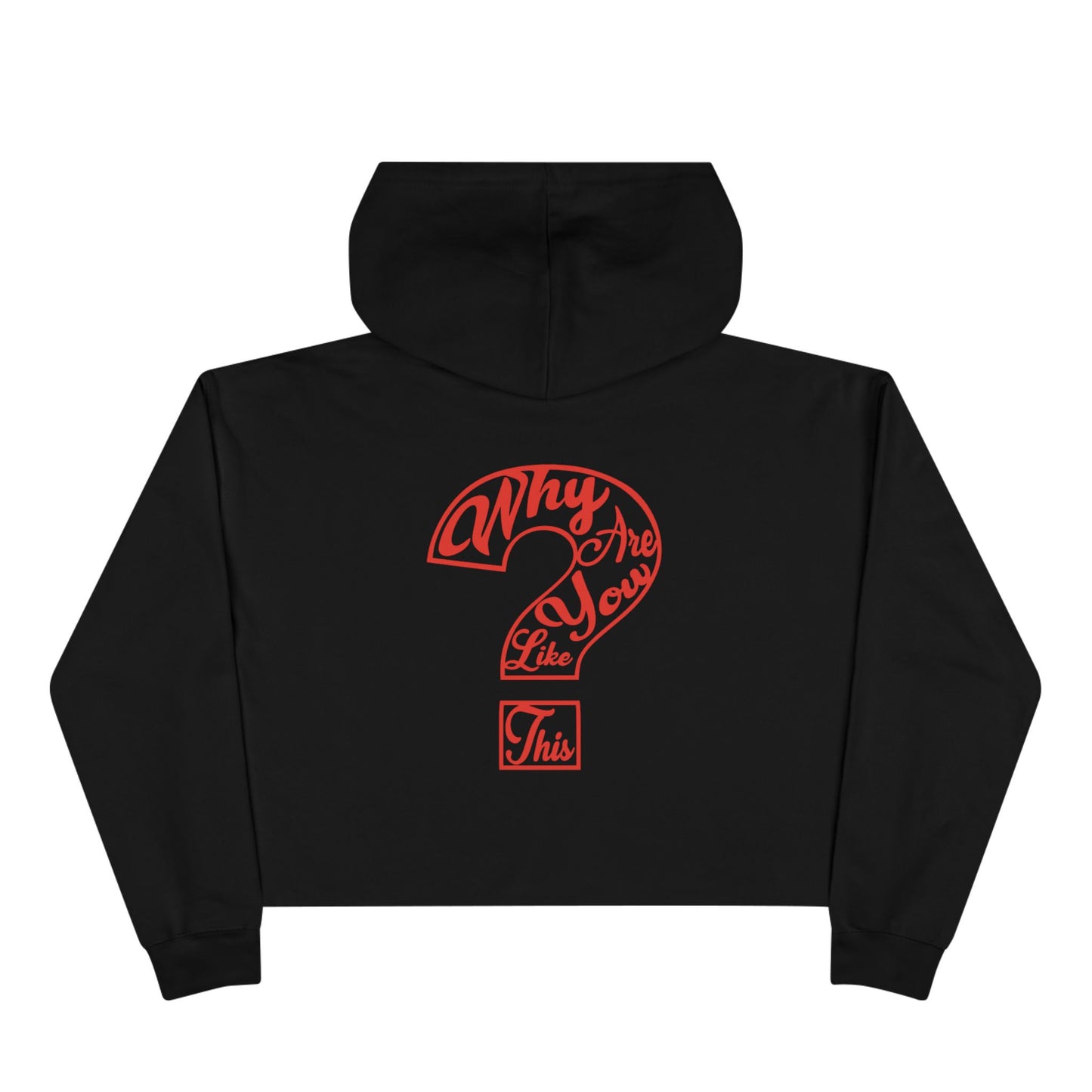 Women's Crop WAYLT Hoodie Fire 3