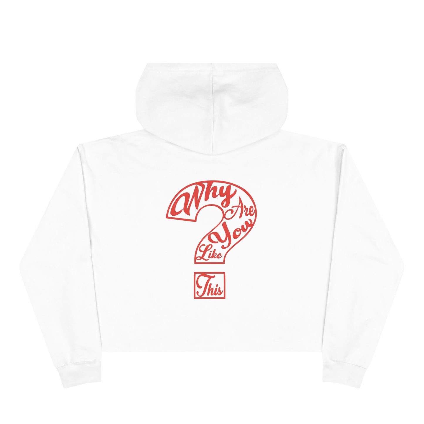 Women's Crop WAYLT Hoodie Fire 3