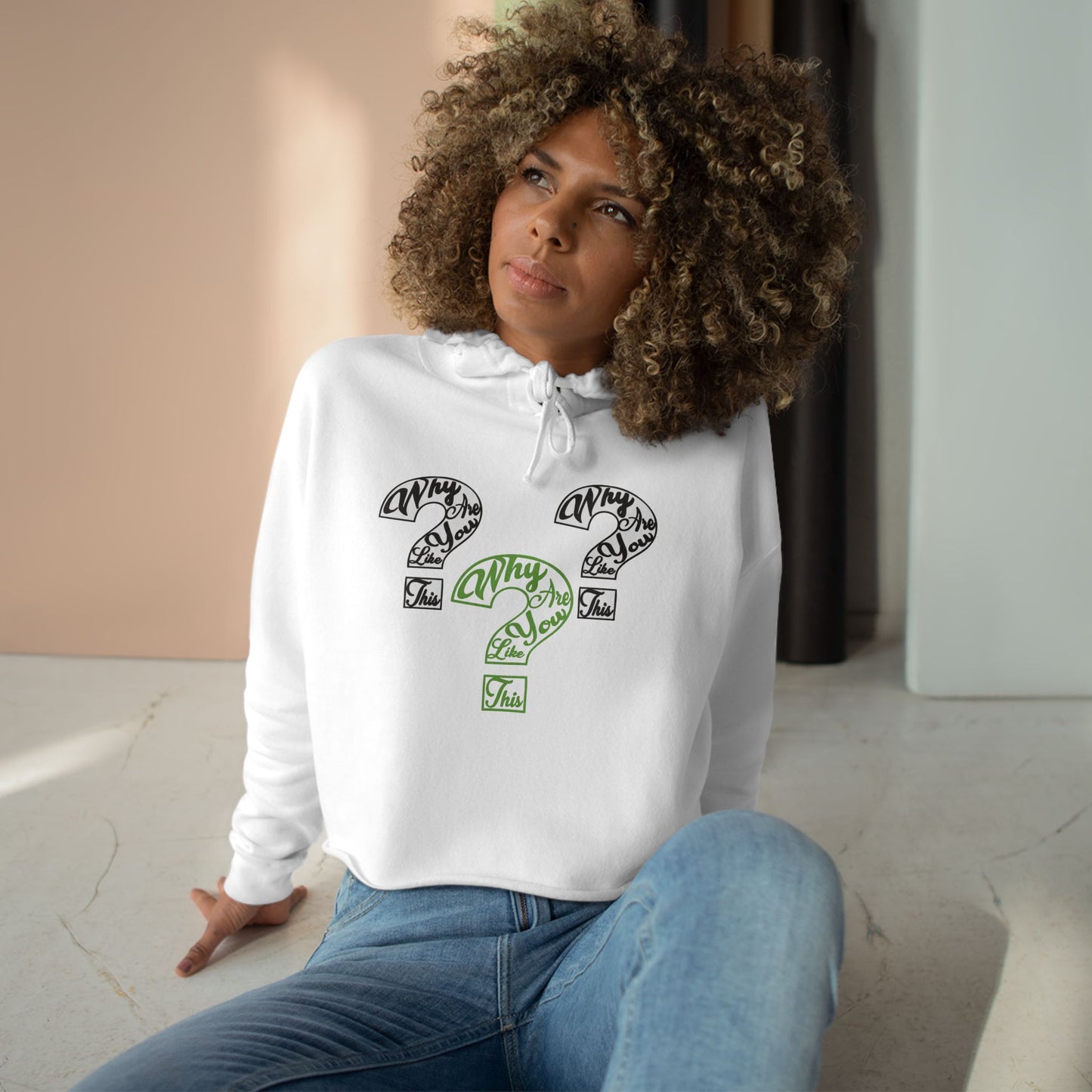 Women's Crop WAYLT Hoodie Apple 3
