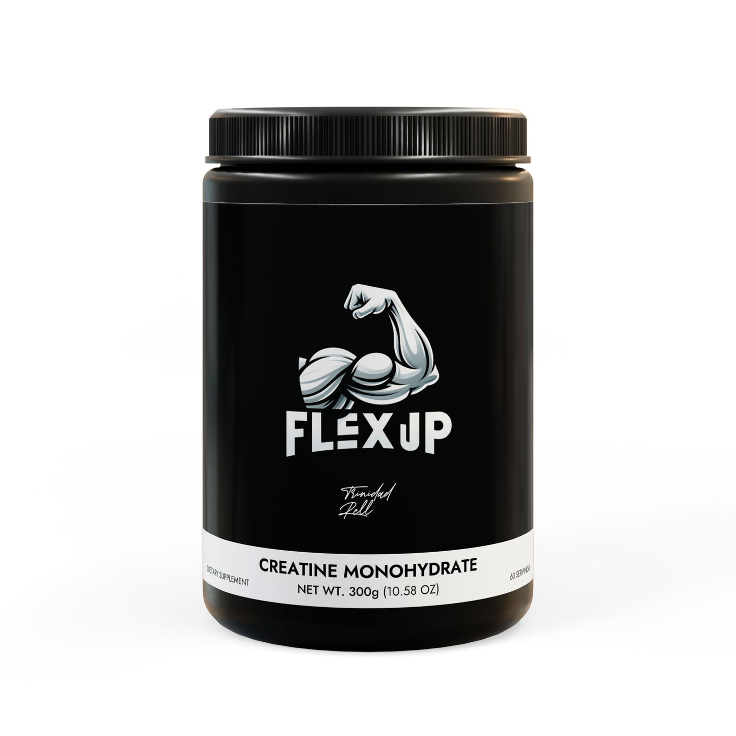 "Flex Up" Creatine Monohydrate Supplement (300g, 10.58oz)