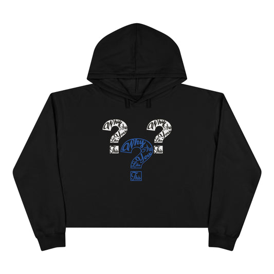 Women's Crop WAYLT Hoodie Royal 3