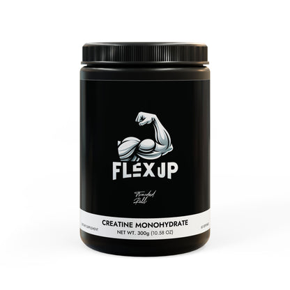 "Flex Up" Creatine Monohydrate Supplement (300g, 10.58oz)